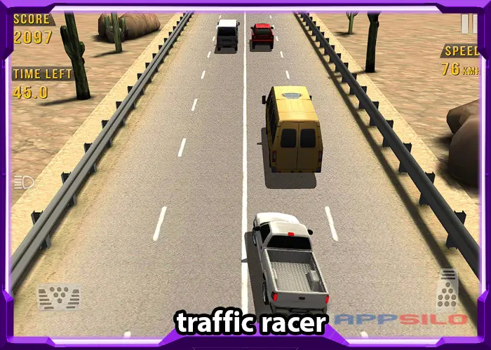 النسخة المهكرة من لعبة traffic racer