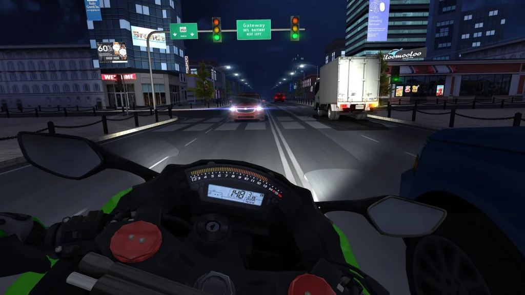 لعبة Traffic Rider