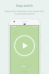 تطبيق Pomodoro Timer 